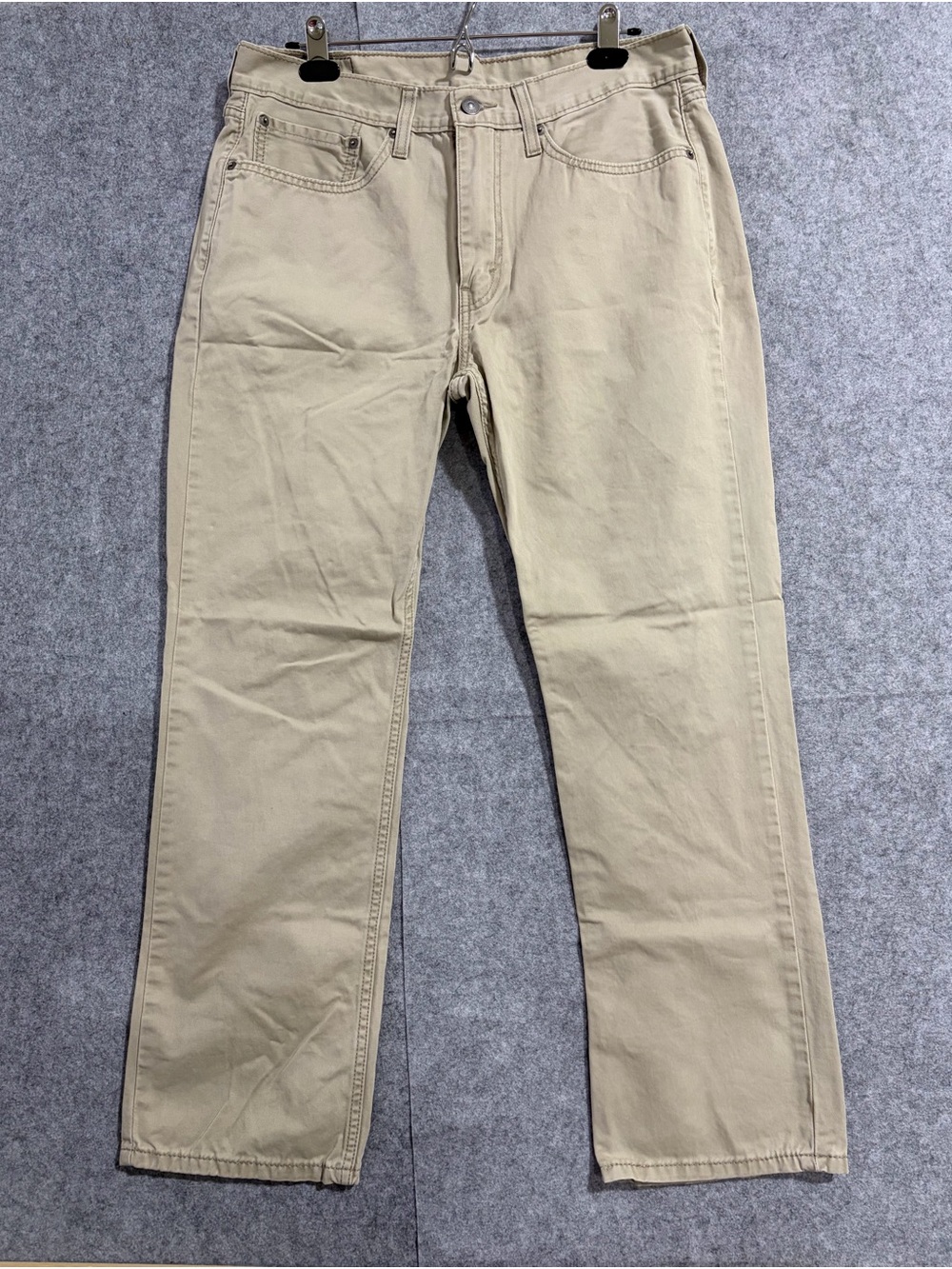 Levi's Men's 514 Black Label Straight Jeans in Tan 34x30